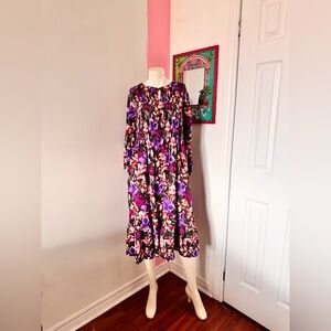 Floral Long Sleeve Dress